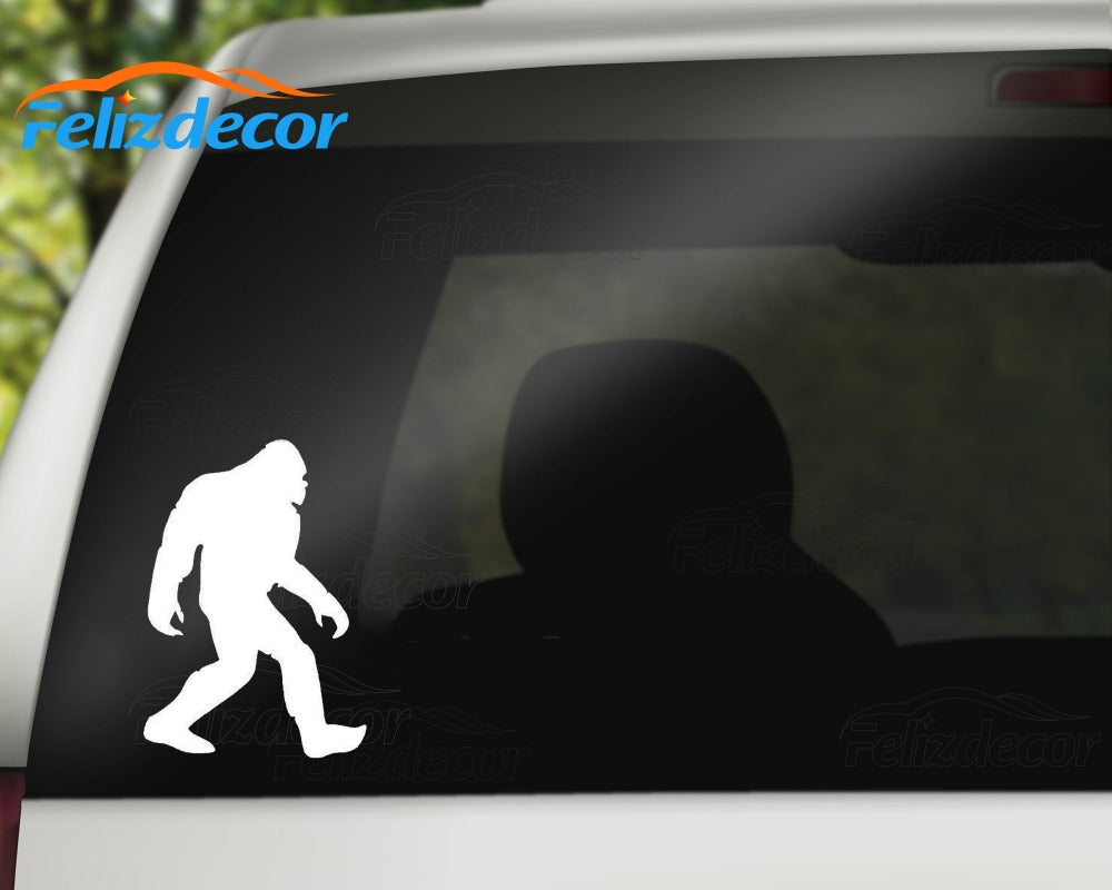 Sasquatch Vinyl Car Decal