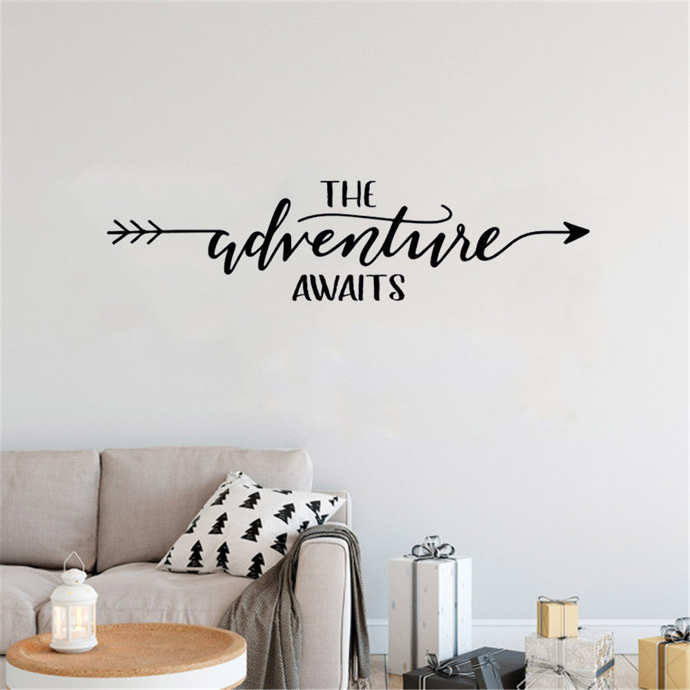 The Wall Adventure Awaits Sticker