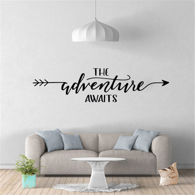 The Wall Adventure Awaits Sticker