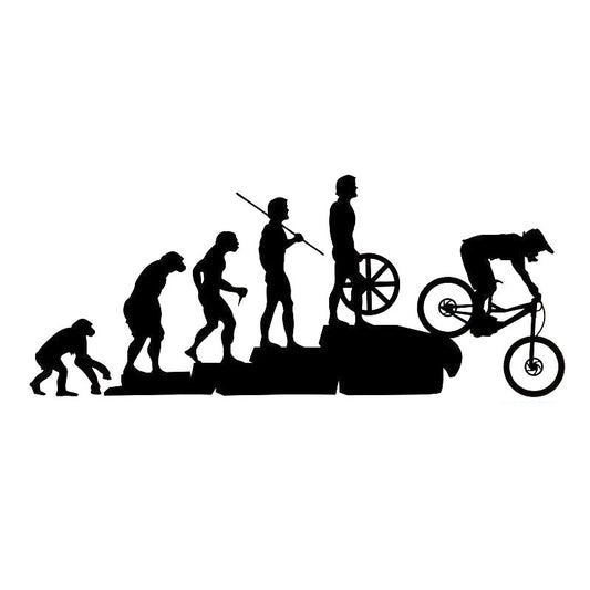 Mountain Bike Sticker: Downhill